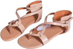 Ladmiple Sandals for Women Dressy,Womens Summer Cute Flip Flops Gladiator Strappy Sandal Casual Roman Beach Flat Shoes 8.5 Beige