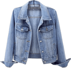 Xingfenly Spring Autumn Women’ Denim Jacket Long Sleeve Overcoat Loose Coat Button Outwear Jeans Jackets Large S1 Blue