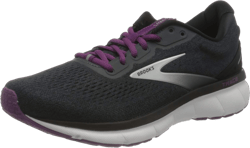 Brooks Women's Trace Neutral Running Shoe 5.5 Ebony/Black/Wood Violet