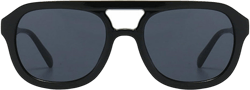 willochra Vintage Double Beam Pilot Sunglasses For Women Fashion Gradient Sun Glasses Female Sexy Party Shades F27 Black