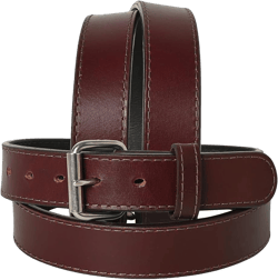 American Tanner Western Genuine Heavy-Duty Full Grain Leather Hand Crafted Unisex Holster Belt Men Women CCW Brown 34In