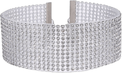 Fashion Women Full Crystal Rhinestone Choker Necklace For Women