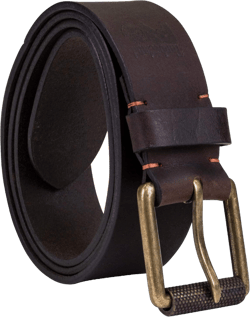 Timberland PRO Men's 40mm Workwear Work Belt Leather Belt 50 Dark Brown/Roller Buckley