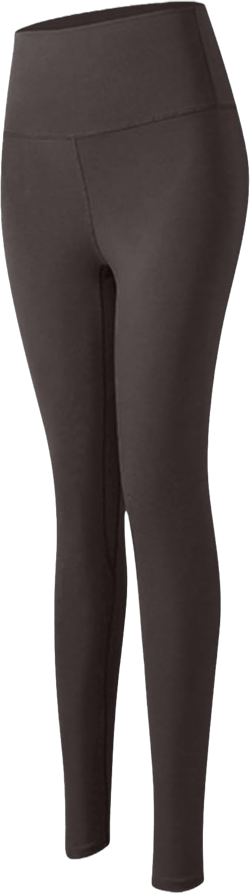 Leggings for Women 2024 Plus Size Tummy Control Yoga Pants Casual Comfy Elastic High Waisted Running Sports Trousers Coffee 3X-Large