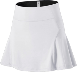 Big Girl's High Waist Golf Skirt Womens Pleated Running Tennis Athletic Skort Small White