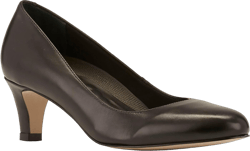 Ros Hommerson Women's Joy II Comfortable and Supportive Pump 8.5 X-Wide Black Leather