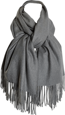 RODARUUS Women's Scarf Solid Color Shawl and Wrap. Super Soft Warm Long Large Scarf Pashmina with Cashmere Feel Fall Winter Scarves (Gray)