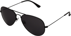 Foster Grant Cali Blue Classic Men's Aviator Sunglasses, Black