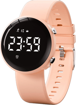 Womens Watch Activity Fitness Tracker Calories Step Counter Pedometer Watches for Women Sport Digital Chronograph Silicone Strap Waterproof 2 Alarm Clocks Women's Watch Reloj para Mujer