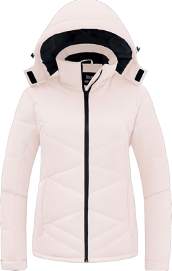 Skieer Women's Waterproof Ski Jacket Warm Snow Winter Coat Mountain Windproof Hooded Raincoat