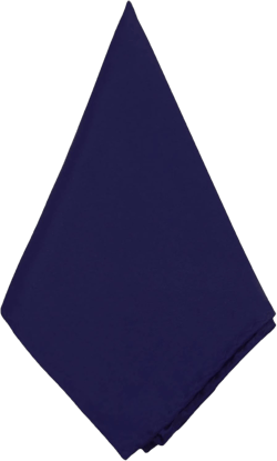 Mantieqingway Mens Pocket Squares 11.81'' Polyester Silk Stain Handkerchiefs Solid Hanky for Assorted Suits,Wedding Party Navy Blue