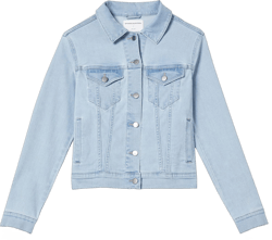 Amazon Essentials Women's Jean Jacket (Available in Plus Size) 2X Light Wash