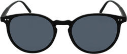 Women&#39;s Rubberized Plastic Round Sunglasses - Wild Fable&#8482; Black