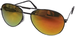 COLOR LENSE AVIATOR PILOT SUNGLASS police sunglasses MENS WOMENS hippie glasses