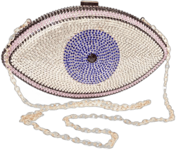 Women's Crystal Eye Evening Party Bag