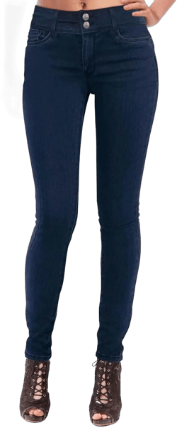 Hybrid & Company Women's Butt Lift V2 Super Comfy Stretch Denim Skinny Jeans 5 Dark Wash