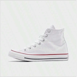 Converse CTAS W7650 Sneaker Womens 10 Optical White Canvas High Top Shoes NR9954
