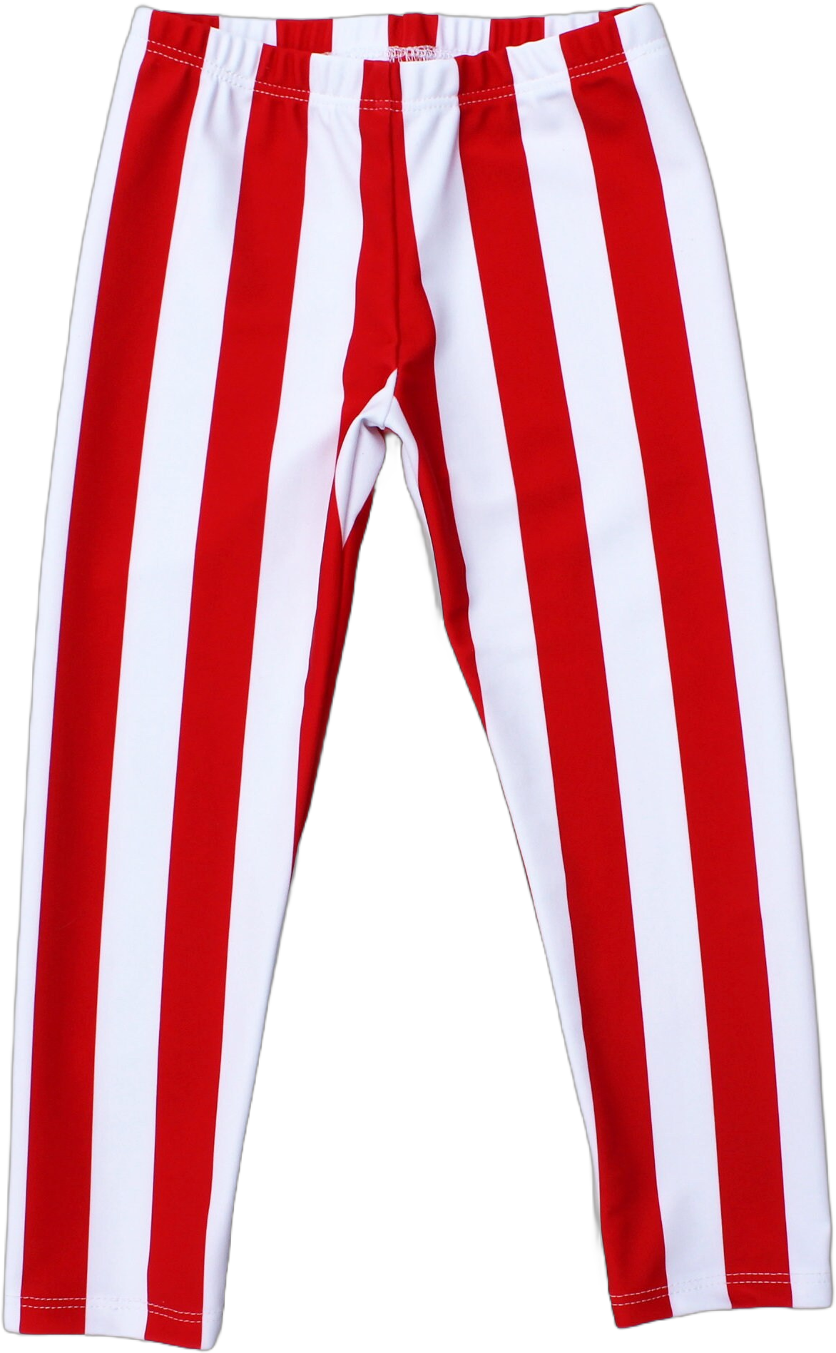 Dreaming Kids Red and White Stripe Leggings - Infant, Toddler & Girls