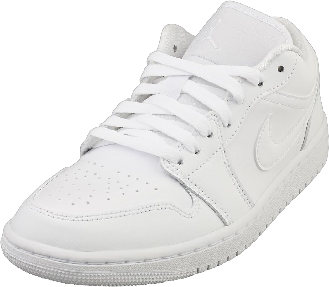 Nike Women's WMNS Air Jordan 1 Low Sneaker 9 White