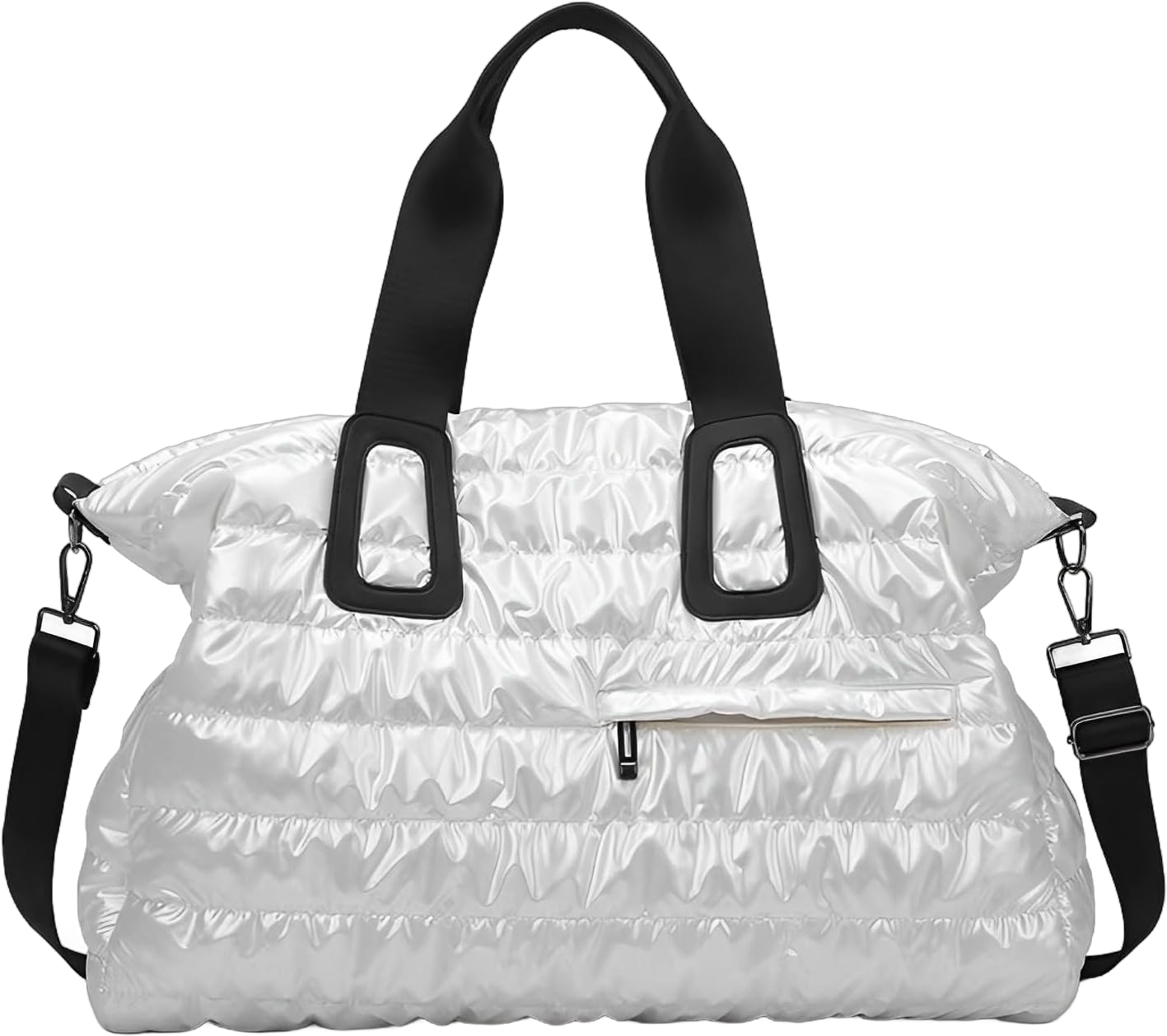 Puffer Tote Bag for Women – Puffer Bag Tote，Gym Bag for Women，Gym BagFashionable and Spacious