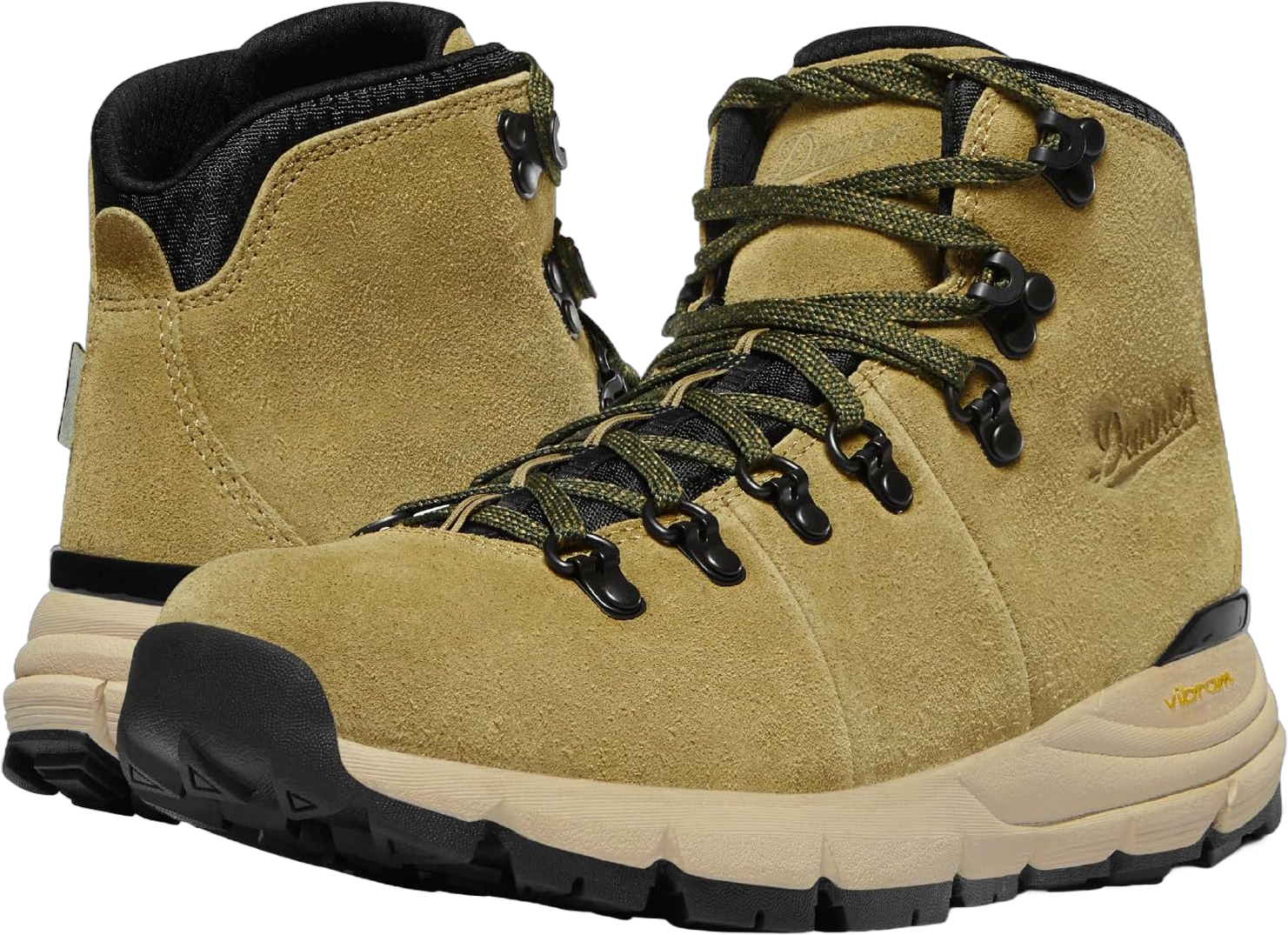 Danner Mountain 600 Hiking Boots for Women - Waterproof, Durable Suede Upper, Breathable Lining, Triple-Density Footbed & Vibram Traction Outsole 10.5 Antique Bronze/Murky Green