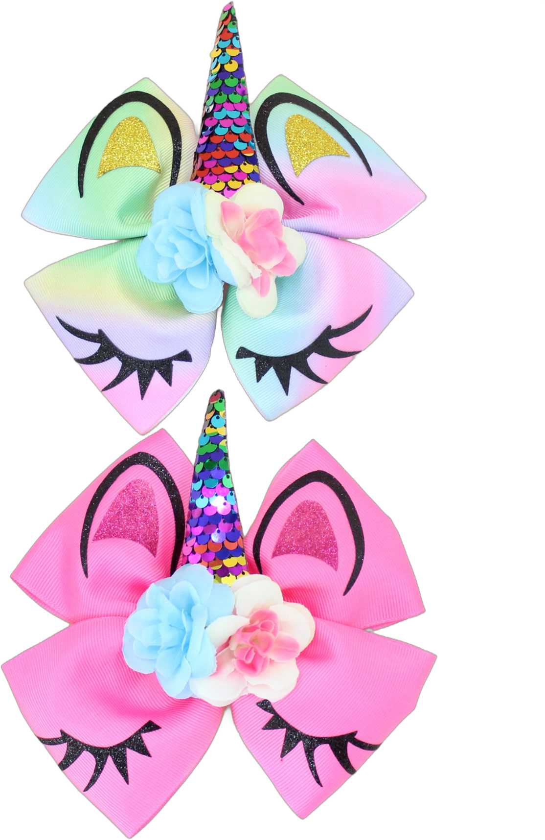 2pcs Girls Unicorn Decor Hair Clip