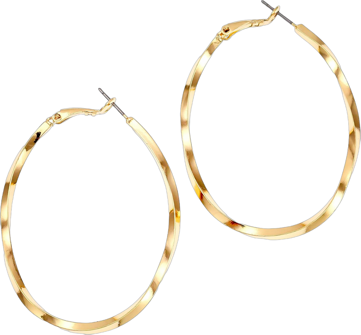 Jewelry Orbital Opulence Hoops, Elegant Women's Statement Earrings Gold