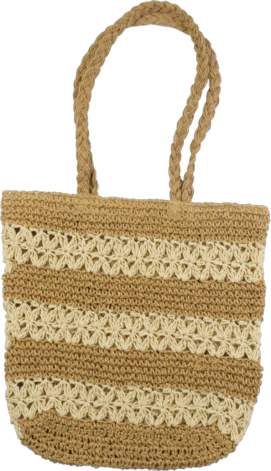 Beach Bag, Large Beach Bag for Women, Woven Straw Beach Tote Bag Waterproof, Weaving Swim Shopping Travel Bag Khaki