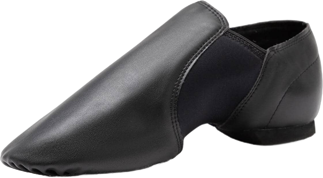 Linodes jazz shoes are non-slip soft PU leather jazz dance shoes, modern men's and women's split-toe dance shoes.