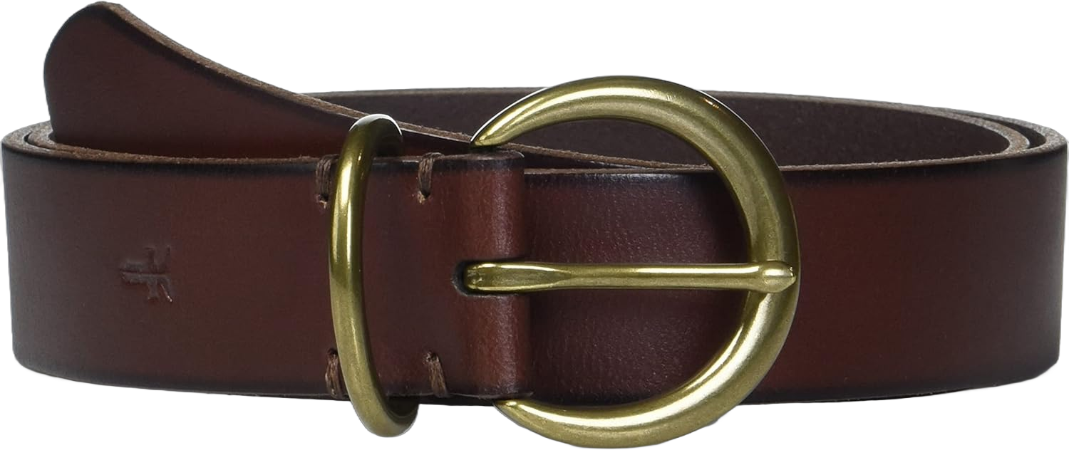 Frye Women's 38mm Leather Belt Small Brown