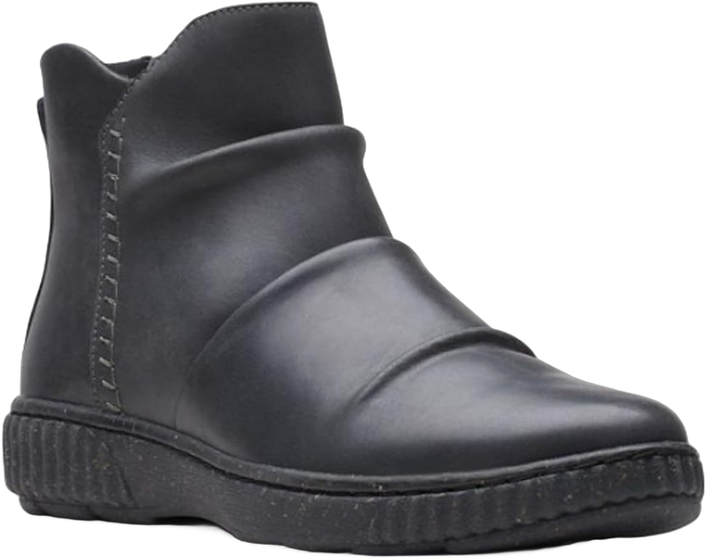 Clarks Women's Caroline Rae Ankle Boot 5.5 Black Leather