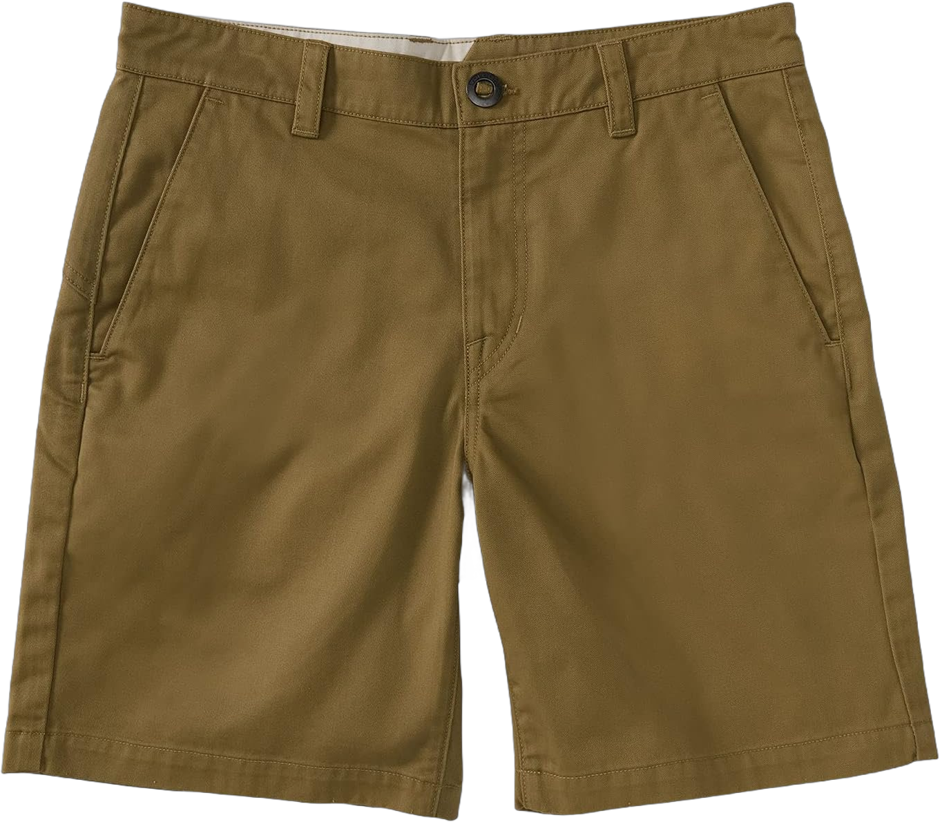 Volcom Men's Barracks Relaxed Chino Shorts 38 Dark Khaki