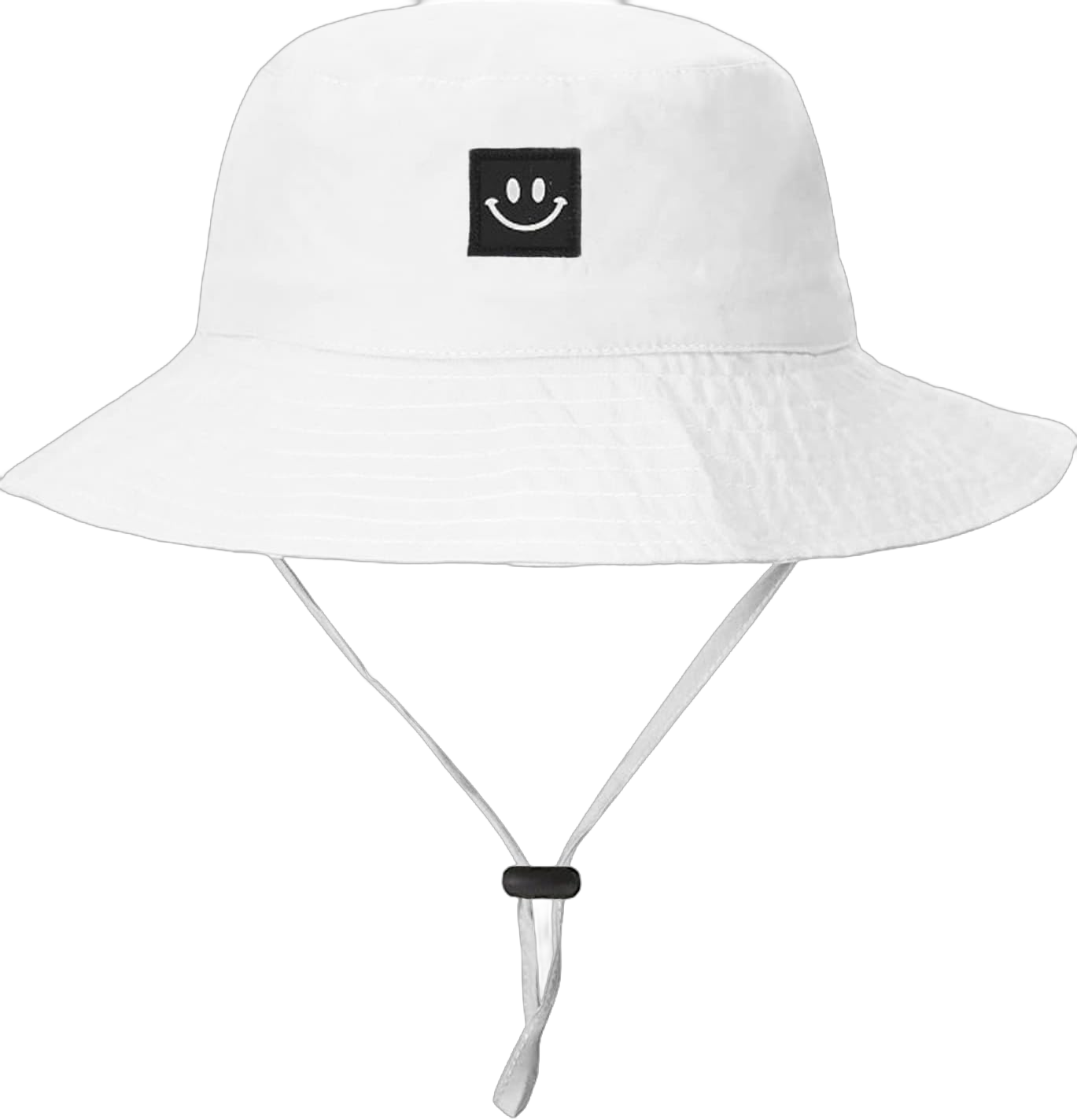 AJG Baby Bucket Hats Smile Face Toddler Sun Protection Cotton Sun Hat Kids Summer Outdoor Beach Fishing Cap for Girls Boys（0-2Years）