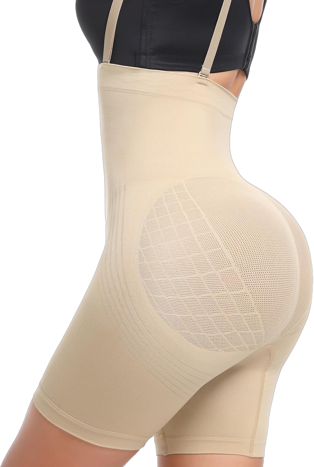 Tummy Control Shapewear Shorts for Women High Waisted Seamless Body Shaper for Wedding Dress Girdles Thigh Slimmer X-Large Nude