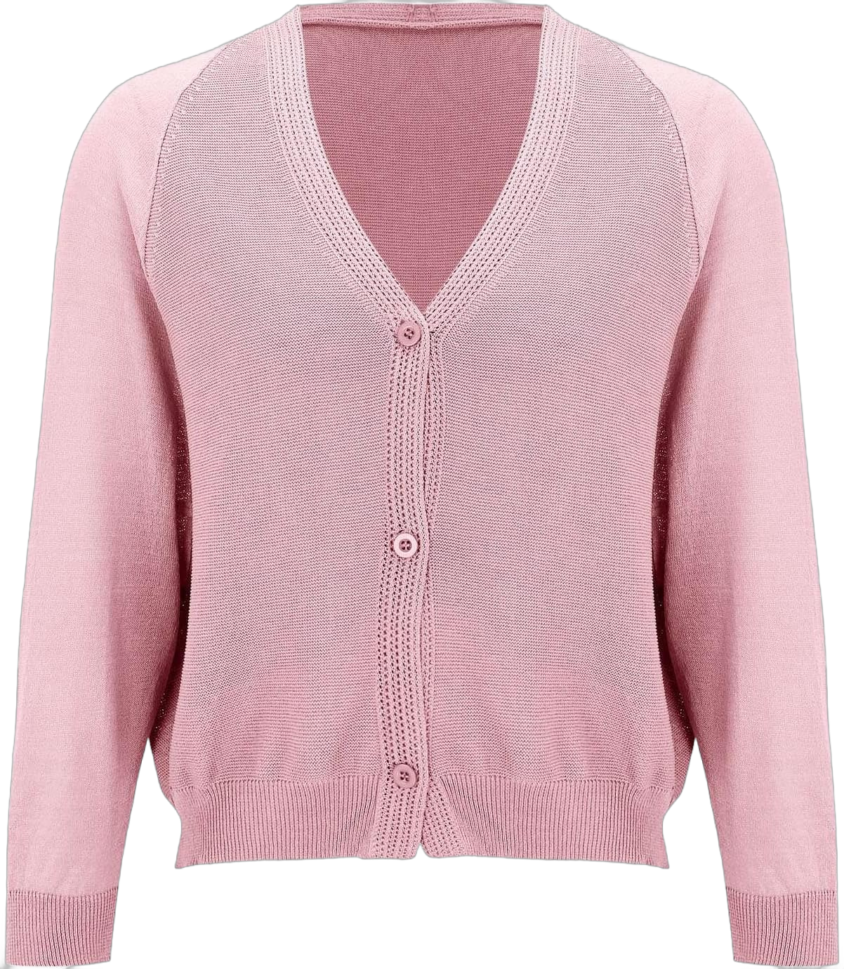 Women's V Neck Cap Sleeve Cardigan Fall Soild Color Sweaters Lightweight Button Front Cropped Knit Vest 2024 Pink Medium