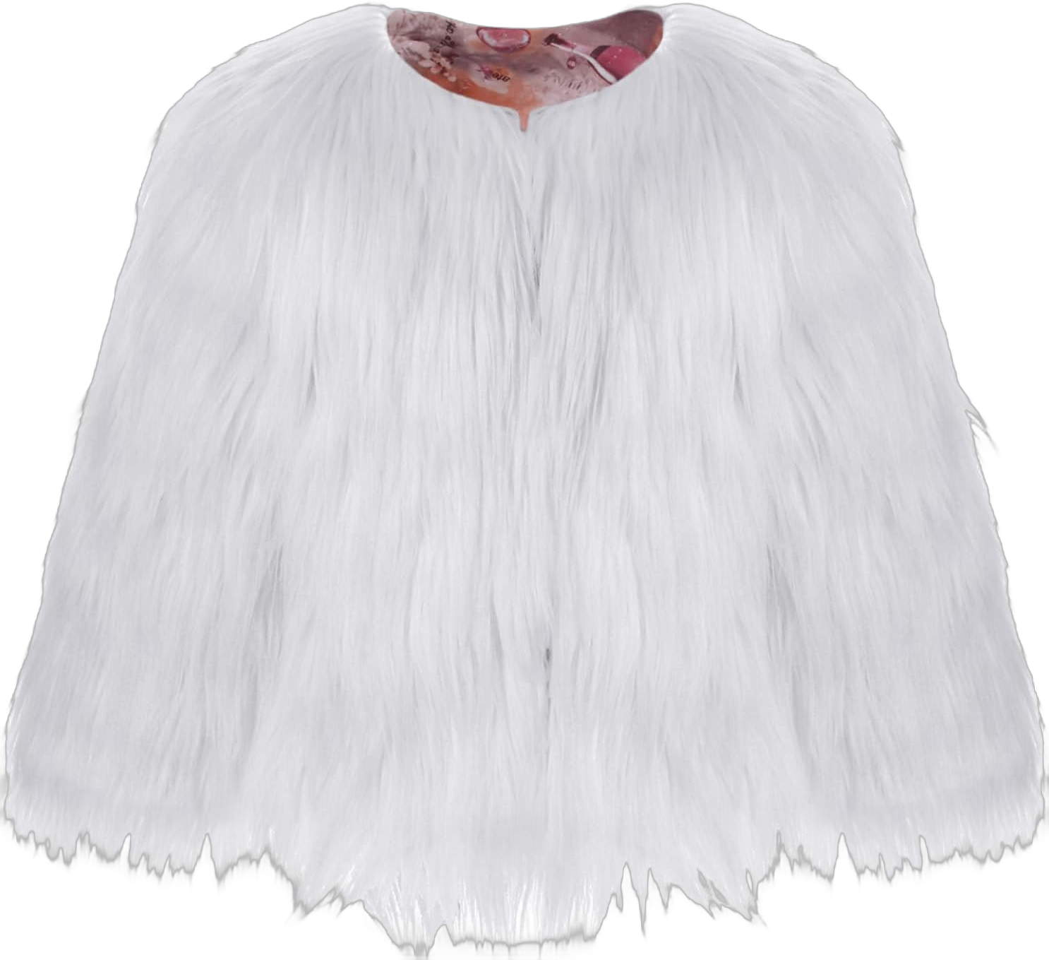 Kids Girls Long Sleeve Bolero Shrug Flower Girl Jacket Tops Faux Fur Wedding Dress Coat White 13-14 Years