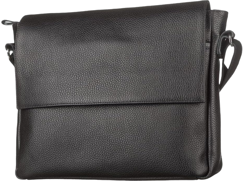 Messenger bag for men - Leather Bag Men's - Black 11043