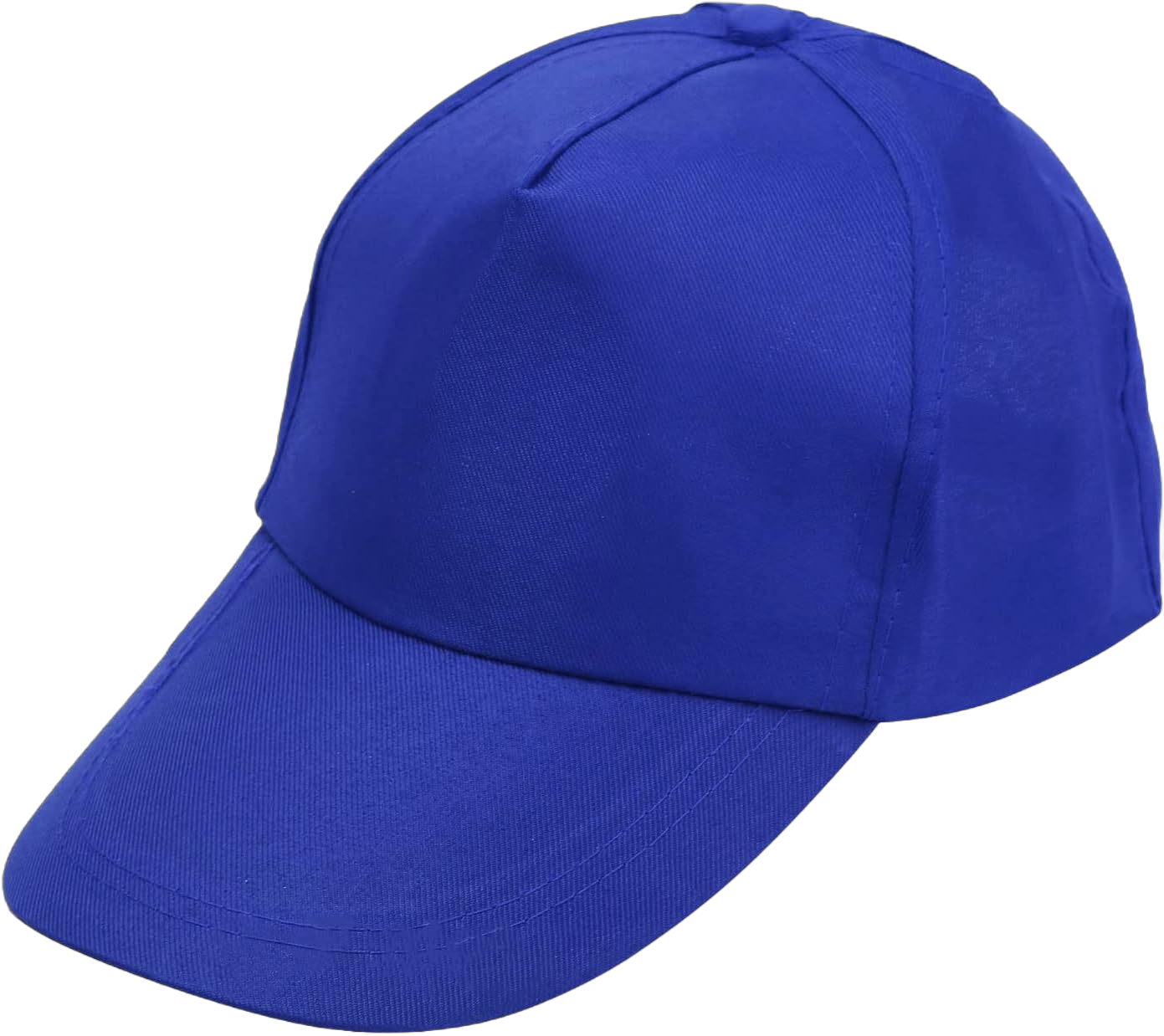 Men's and Women's Summer Net Hat Fashion Casual Sunscreen Baseball Cap Polyester Hat Retirement Visor Boonie Hat Blue One Size