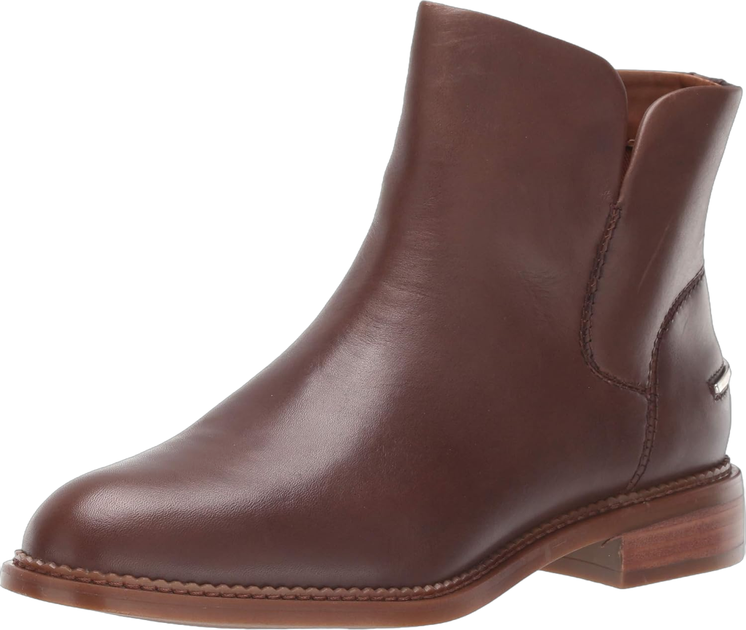 Franco Sarto Women's Happily Ankle Boot 8.5 Brown Leather